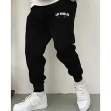 Calça moletom algodão premium estilo urbano