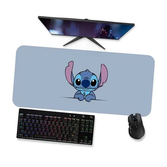 Mouse Pad Gamer Grande  LILO E STITCH  90x40 80x40 60x40 70x30 45x40