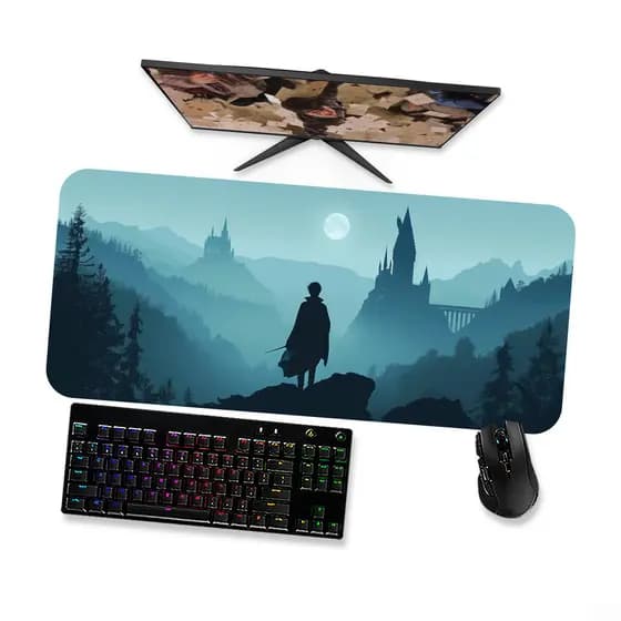 Mouse Pad Gamer Grande  Harry Potter 4  90x40 80x40 60x40 70x30 45x40