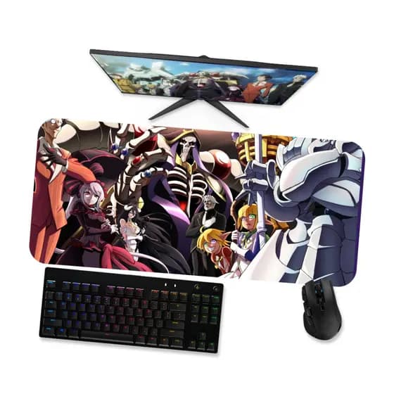 Mouse Pad Gamer GrandeOverlord 2 90x40 80x40 60x40 70x30 45x40