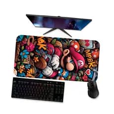 Mouse Pad Gamer Grande MÁRIO  MÁRIO 1 90x40 80x40 60x40 70x30 45x40