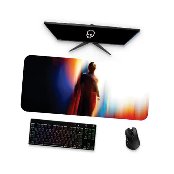 Mouse Pad Gamer Grande  DC Superman 3  90x40 80x40 60x40 70x30 45x40
