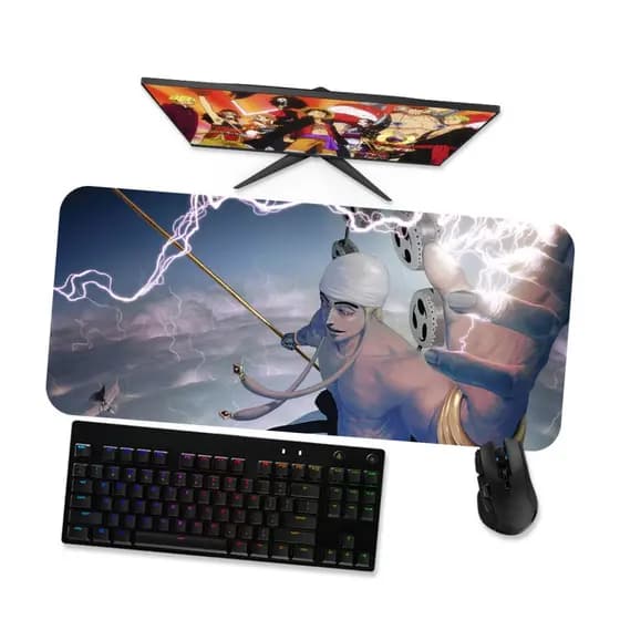 Mouse Pad Gamer Grande  One Piece  Enel 1  90x40 80x40 60x40 70x30 45x40