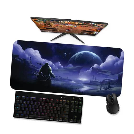 Mouse Pad Gamer Grande  WOW Thrall 1  90x40 80x40 60x40 70x30 45x40