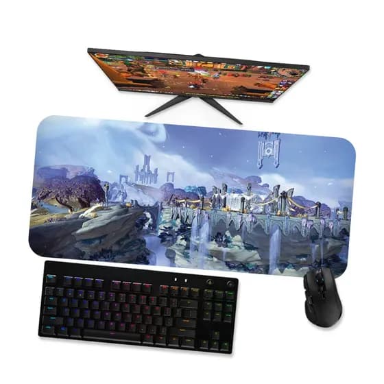 Mouse Pad Gamer Grande  Shadowlands Bastion 1  90x40 80x40 60x40 70x30 45x40