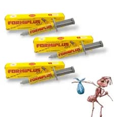 Kit com 3 Formiplus Gel Anti Formigas Formicida Eficaz Mata e Elimina Formigas