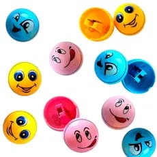 Apontador de Lápis Escolar C/ Depósito Colorido Cis Emoji