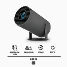 Projetor Ultra HD Tela 4k Smart Portátil