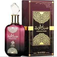 Perfume Árabe Feminino Sabah Al Ward 100ML Embalagem de Vidro Padrão
