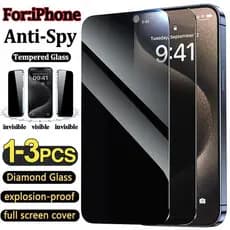 3/2/1 PCS Protetor De Tela De Privacidade Para iPhone 17 16 15 14 13 12 11 Pro Max Plus