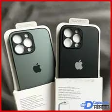 Pele De Luxo Sentimento Titânio Natural Mais Novo AG Fosco Premium Caso Para iPhone 16 15 14 13 12 11 Pro Max