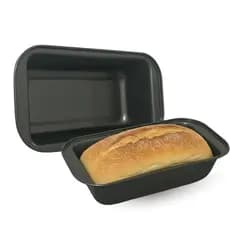 Forma Assadeira de Pão e Bolo Retangular Antiaterante - 01 unidade