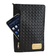 Capa Especial para Bíblia Média com Zíper e Bolso Externo Porta-Celular Nº 11