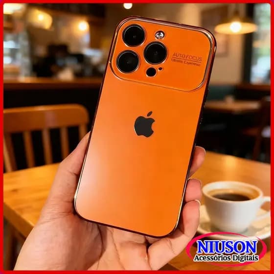 Alta Qualidade Luxo AG Vidro Fosco Anti-Queda Caso Para iPhone 17 6 15 14 13 12 11 Pro Max Proteção De Lente Completa
