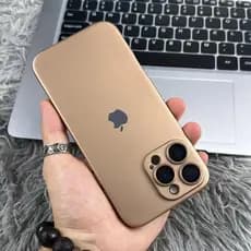 Novo Deserto Titânio Luxo Ultrafino Fosco Com Capa De Filtro De Poeira Para iPhone 11 12 13 14 15 16 Pro Max