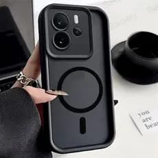 Para Redmi NOTE 14 4G 5G Colorido TPU Silicone Capa À Prova De Choque Fundas Coque Com Adesivo Magnético
