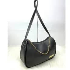 Bolsa Feminina de ombro canoa tendencia elegante pequena
