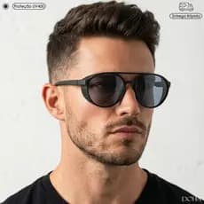 Óculos De Sol Redondo Original Masculino Moderno Boss Doha Glasses
