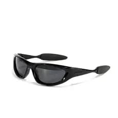 Óculos de Sol Esportivos Polarizados Estilo Olho de Gato Retro Y2K para Homens, Óculos de Sol Fashion Punk UV400 para Mu