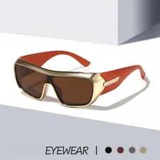 Novos Óculos de Sol Esportivos para Mulheres e Homens, Óculos de Ciclismo Anti-Vento, Estilos Steampunk, Óculos de Sol M