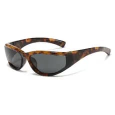 Óculos de Sol Esportivos Retrô 2026 para Mulheres e Homens, Estilo Y2K, Moda Milênio, Proteção UV400, Óculos de Sol Mode
