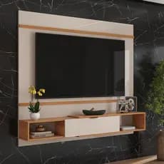 Painel para TV até 65” Barcelona 1.60m Movelove 100% MDP 15mm Painel Suspenso Moderno