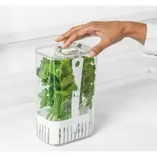 Organizador de Temperos Cheiro Verde 2,3L Clear Fresh OU - OF900NT