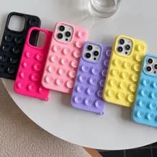 Capa Capinha Ventosa De Silicone Criativa Adequada Para IPhone 15 16 Pro Max Xr