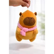 Brinquedo Capivara Infantil de Pelúcia Fofa e Macia Ideal para Presente e Decoração Menina Menino