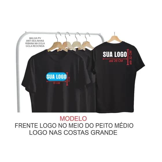 Camiseta Personalizada Com Frase ou Logo, Sua Frase, Sua Logo Ou Arte