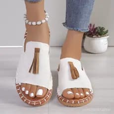 Cross-Border pronto estoque novo estilo sapatos femininos europeu americano Casual fundo plano na moda antiderrapante sa