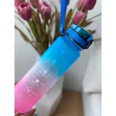 Garrafa Squeeze de Água Fosca Colorida 1L -Runtoo Home&Living Store