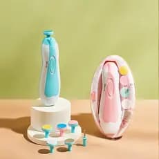 Conjunto De Aparador De Unhas Elétrico Para Bebês , Kit De Cuidados Com As Unhas Para Recém-Nascidos