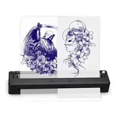 Impressora Térmica A4 Decalque de Tatuagem Bluetooth Portátil Printer