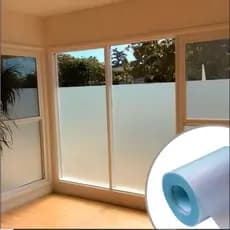 Até 5M X 76CM Adesivo Vinil Jateado Película privativa  Janela Vidro Porta Box Prova d'Água Banheiro