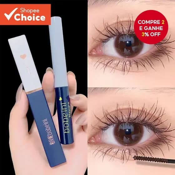Jet Black Mascara-Comprimento Volumoso , Lift & Curl , Maquiagem À Prova D'água E De Manchas