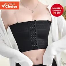 Pasta De Peito Respirável XS-2XL Com Gancho-Pulôver FTM/Trans Para Busto Grande