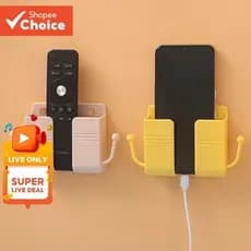 Suporte De Carregamento De Telefone De Parede Não Perfurado Para Banheiro E kit chen Minimalista , rack De Armazenamento