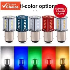 1 Pcs LED Luz De Freio Estroboscópica DRL Invertendo Estacionamento Lâmpada Traseira Auto Motocicleta DC12V