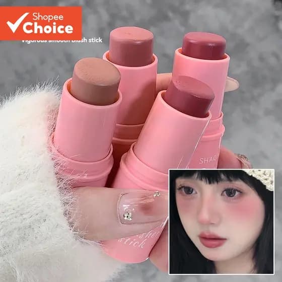 Velvety Radiant Blush Stick – Efeito Plumping Coreano E Tez Iluminadora Com Saturação Natural