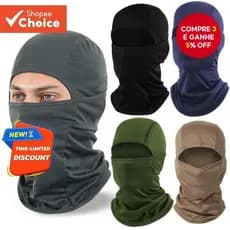 Máscara Balaclava Para Motocicleta – Capa Facial Completa Com Proteção Solar Ciclismo/Esportes Ao Ar Livre