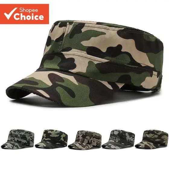 Boné De Treinamento Ao Ar Livre , Chapéu De Sol Militar Para Viagens Esportivas Camufladas Masculinas E Femininas