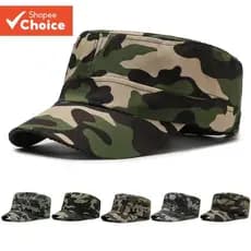 Boné De Treinamento Ao Ar Livre , Chapéu De Sol Militar Para Viagens Esportivas Camufladas Masculinas E Femininas