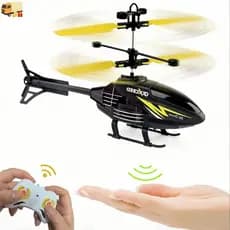 Helicóptero Com Sensor Remoto Carregando Avião Pequeno , Presente De Feriado Para Menino E Menina , De Coordenação Olho