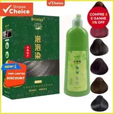 Shampoo De Cor De Cabelo À Base De Ervas 3 Em 1 Condicionador Com Essência Vegetal Para Tintura