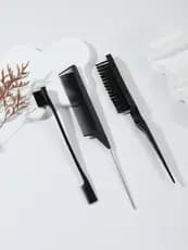Conjunto De Pente De Cabelo De 3 Peças , Cauda De Rato , Escova De Linha Fina , Acessórios Profissionais , Viagem Essenc