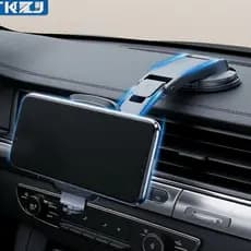 Suporte Veicular Mãos Livres TKZJ T002S, Suporte para Painel, Estável e Seguro