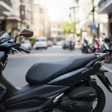 Capa de Assento de Couro PU para Motos - Proteção Impermeável e Durável