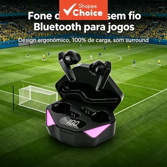 Fones De Ouvido X15 Sem Fio TWS Para Jogos De Latência Ultrabaixa ENC Com Cancelamento De Ruído Estéreo Surround À Prova