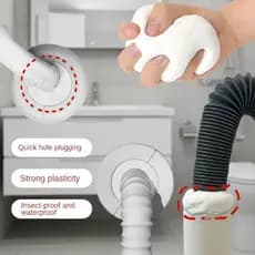 Massa Selante à Prova D'água para Reparo de Paredes Resistentes a Água, Anti-Insetos para Furos de Ar Condicionado, 1